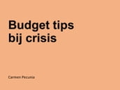 Budget tips bij crisis