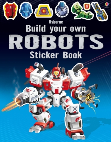 Build Your Own Robots Sticker Book - Simon Tudhope