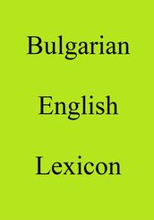 Bulgarian English Lexicon