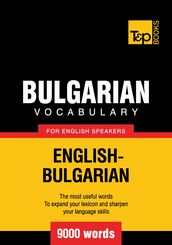 Bulgarian Vocabulary for English Speakers - 9000 Words