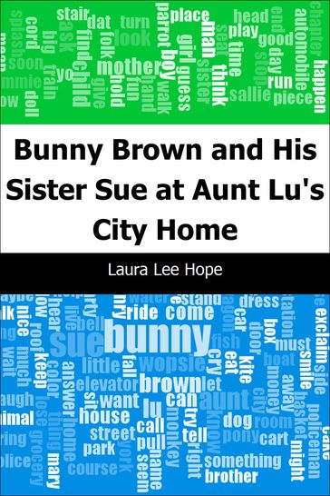Bunny Brown and His Sister Sue at Aunt Lu's City Home - Laura Lee Hope