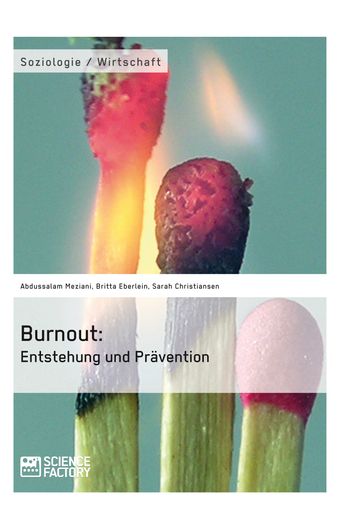 Burnout: Entstehung und Prävention - Abdussalam Meziani - Britta Eberlein - Sarah Christiansen
