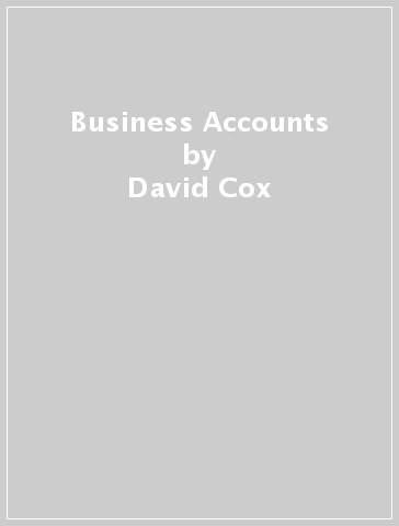 Business Accounts - David Cox