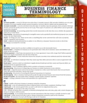 Business Finance Terminology (Speedy Study Guide)