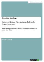 Business-Knigge fürs Ausland: Kulturelle Besonderheiten