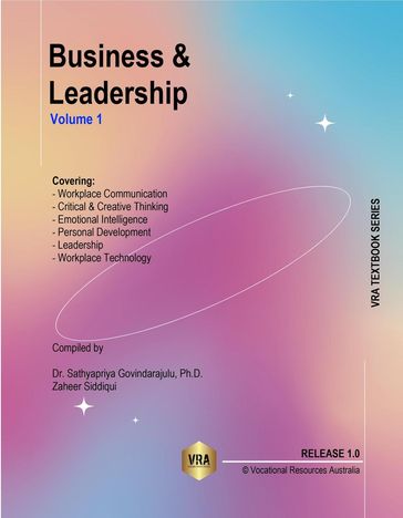 Business & Leadership: Vol 1 - Zaheer Siddiqui - Dr. Sathyapriya Govindarajulu