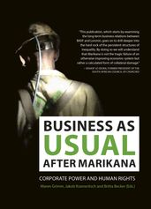 Business as Usual after Marikana