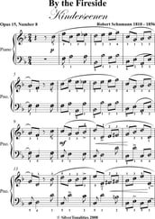 By the Fireside Kinderscenen Opus 15 Number 8 Easy Piano Sheet Music