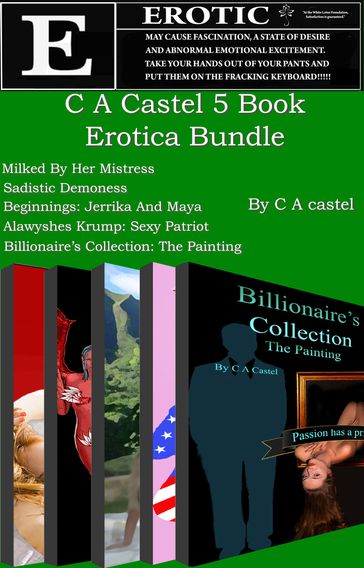 C A Castel 5 Book Erotica Bundle - C A Castel