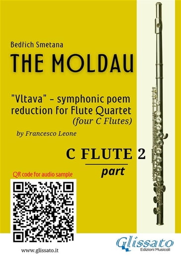 C Flute 2 part of "The Moldau" for Flute Quartet - Bedich Smetana - a cura di Francesco Leone