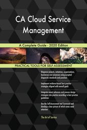 CA Cloud Service Management A Complete Guide - 2020 Edition