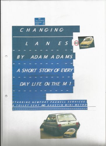 CHANGING LANES - Adam Adams