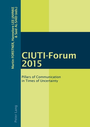 CIUTI-Forum 2015 - Martin Forstner - Hannelore Lee-Jahnke - Said Al-Said