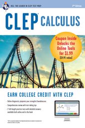 CLEP® Calculus Book + Online
