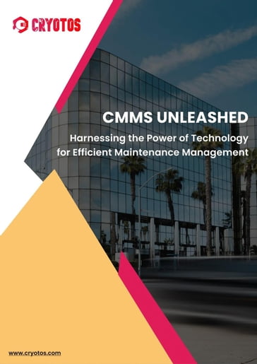 CMMS Unleashed: Harnessing the Power of Technology for Efficient Maintenance Management - Ganesh Veerappan