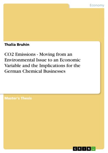 CO2 Emissions - Moving from an Environmental Issue to an Economic Variable and the Implications for the German Chemical Businesses - Thalia Bruhin