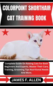 COLORPOINT SHORTHAIR CAT TRAINING BOOK