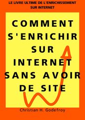 COMMENT S ENRICHIR SUR INTERNET SANS AVOIR DE SITE