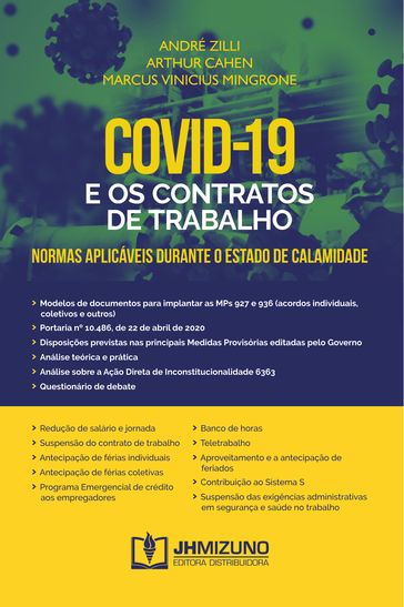 COVID-19 e os Contratos de Trabalho - André Zilli - Marcus Vinicius Mingrone - Arthur Cahen