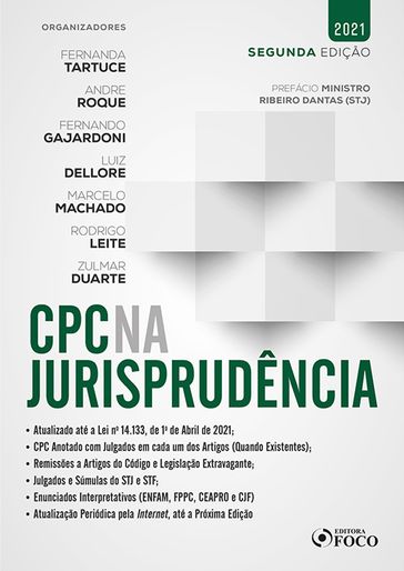 CPC na Jurisprudência - Fernanda Tartuce - Andre Roque - Fernando Gajardoni - Luiz Dellore - Marcelo Machado Rodrigo Leite - Zulmar Duarte