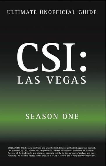 CSI Las Vegas Season 1 - Kristina Benson