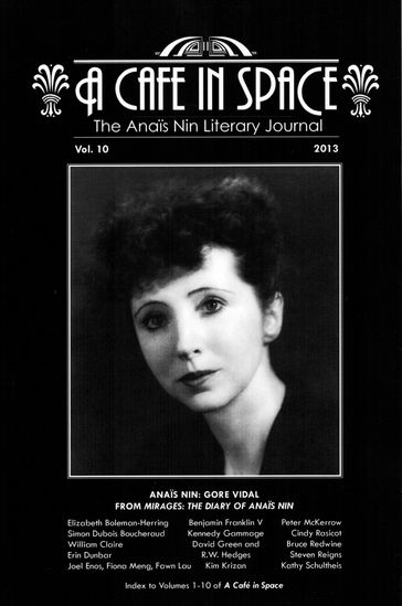 A Cafe in Space: The Anais Nin Literary Journal, Volume 10 - Anais Nin