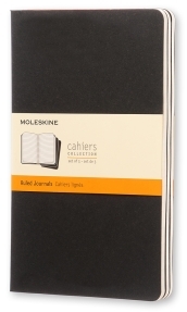 Cahier Jnls Lg Rul Black