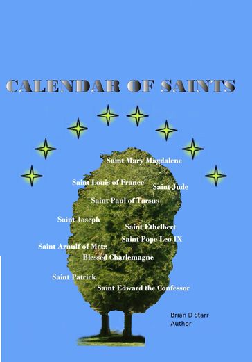 Calendar of Saints - Brian D Starr