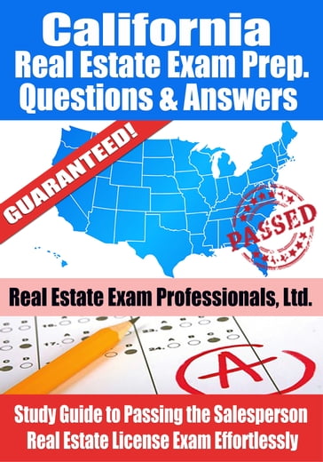 California Real Estate Exam - Real Estate Exam Professionals Ltd.