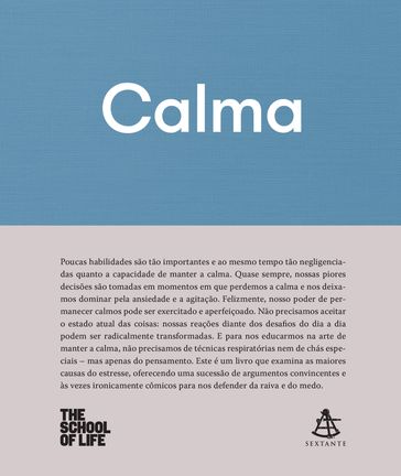 Calma - The School Of Life