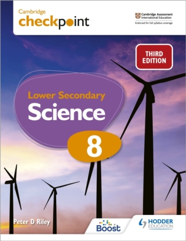 Cambridge Checkpoint Lower Secondary Science Student's Book 8 - Peter Riley