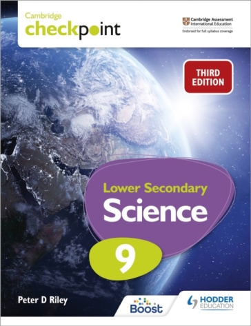 Cambridge Checkpoint Lower Secondary Science Student's Book 9 - Peter Riley