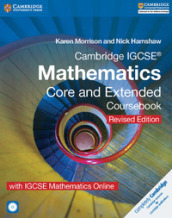 Cambridge IGCSE mathematics. Core and extended Coursebook. Revised edition. Per le Scuole superiori. Con e-book. Con espansione online. Con CD-ROM