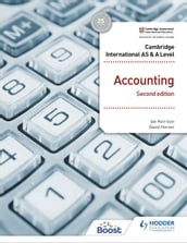 Cambridge International AS and A Level Accounting Second Edition