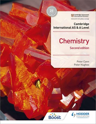 Cambridge International AS & A Level Chemistry Student's Book Second Edition - Peter Cann - Peter Hughes