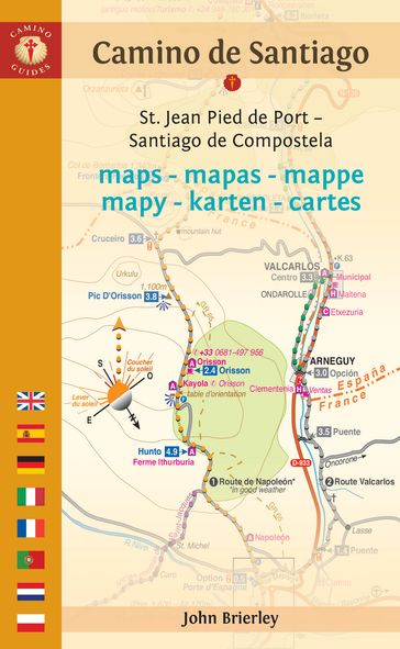 Camino de Santiago Maps - John Brierley