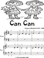 Can Can Beginner Piano Sheet Music Tadpole Edition