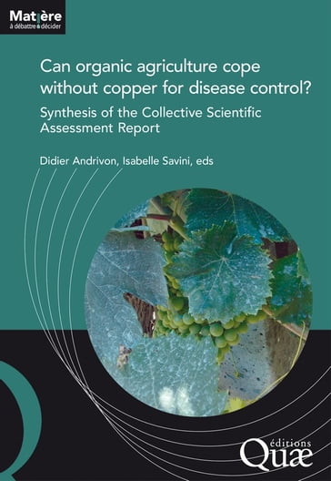 Can organic agriculture cope without copper for disease control? - Andrivon Didier - Savini Isabelle