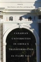 Canadian Universities in China s Transformation