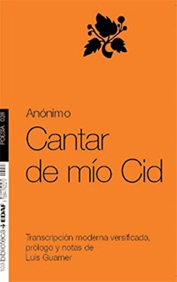 Cantar de mío Cid - Anónimo ...