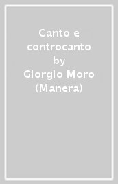 Canto e controcanto