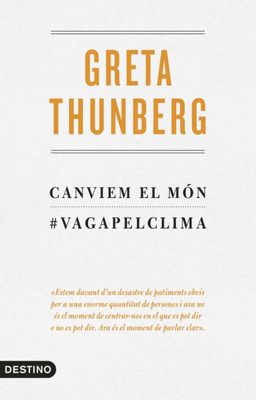 Canviem el món - Greta Thunberg