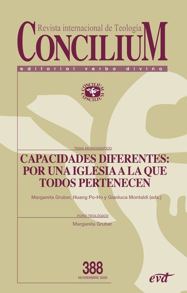 Capacidades diferentes: por una Iglesia a la que todos pertenecen - Marcos Gruber Behal - Gianluca Montaldi - Huang Po-Ho