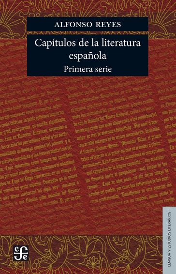 Capitulos de literatura española - Alfonso Reyes