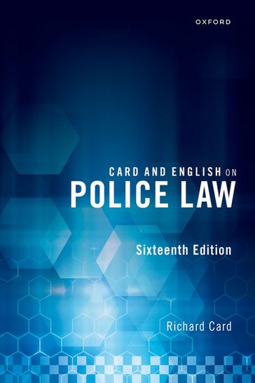 Card and English on Police Law - Richard Card