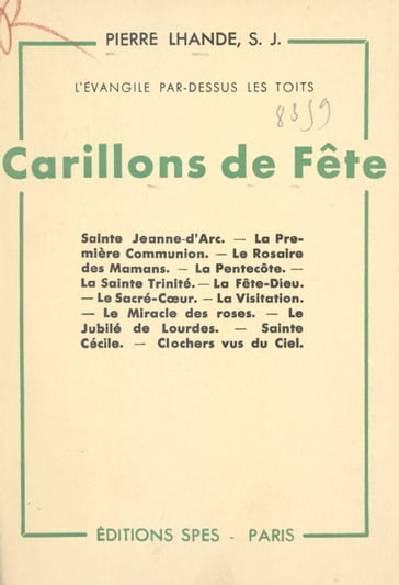 Carillons de fête - Pierre Lhande