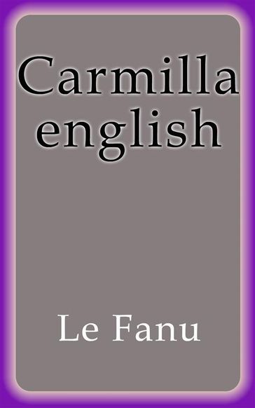 Carmilla english - Le Fanu