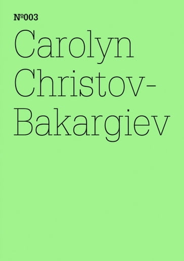 Carolyn Christov-Bakargiev - Carolyn Christov-Bakargiev