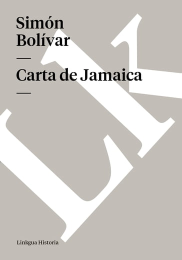 Carta de Jamaica - Bolívar