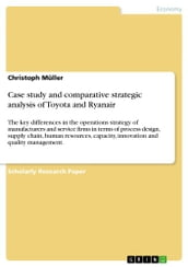 Case study and comparative strategic analysis of Toyota and Ryanair